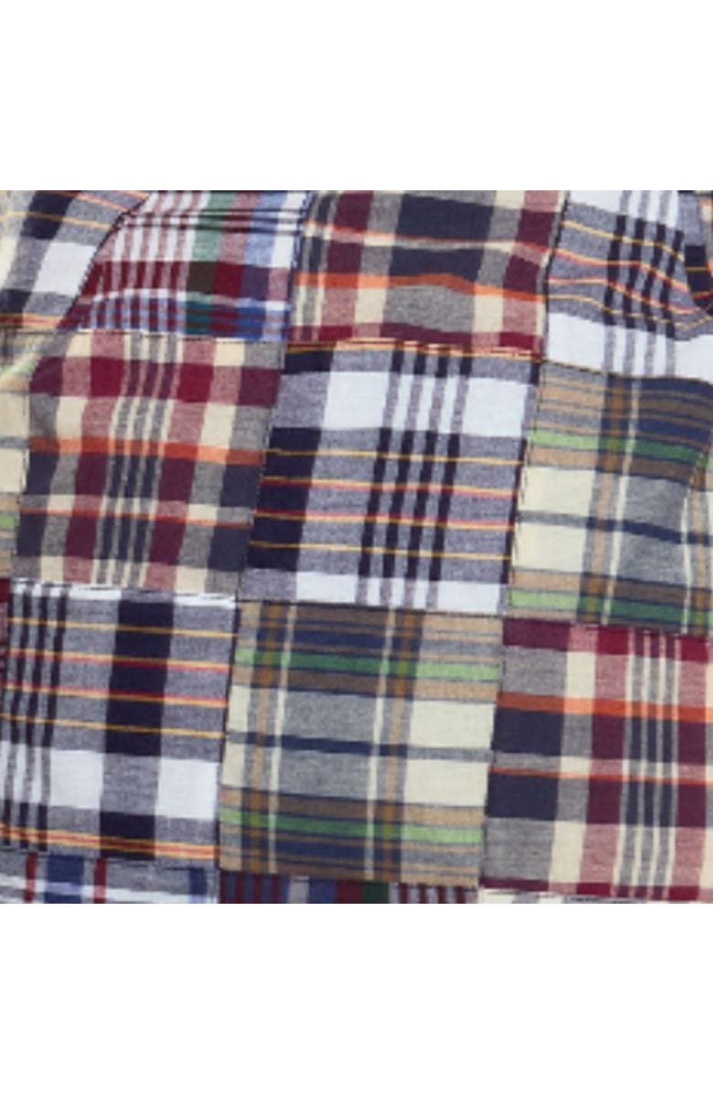 Cynthia Rowley Marisol Madras Mini Halter Dress, Alternate, color, 