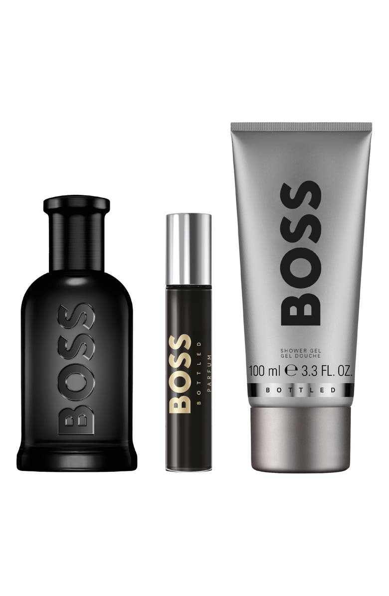 HUGO Bottled Eau de Parfum 3-Piece Set $186 Value, Alternate, color,