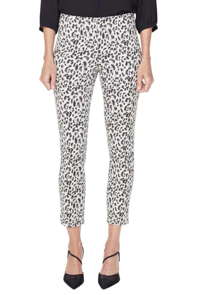 Ankle Slit Skinny Jeans, Main, color, CANYON CAT VANILLA