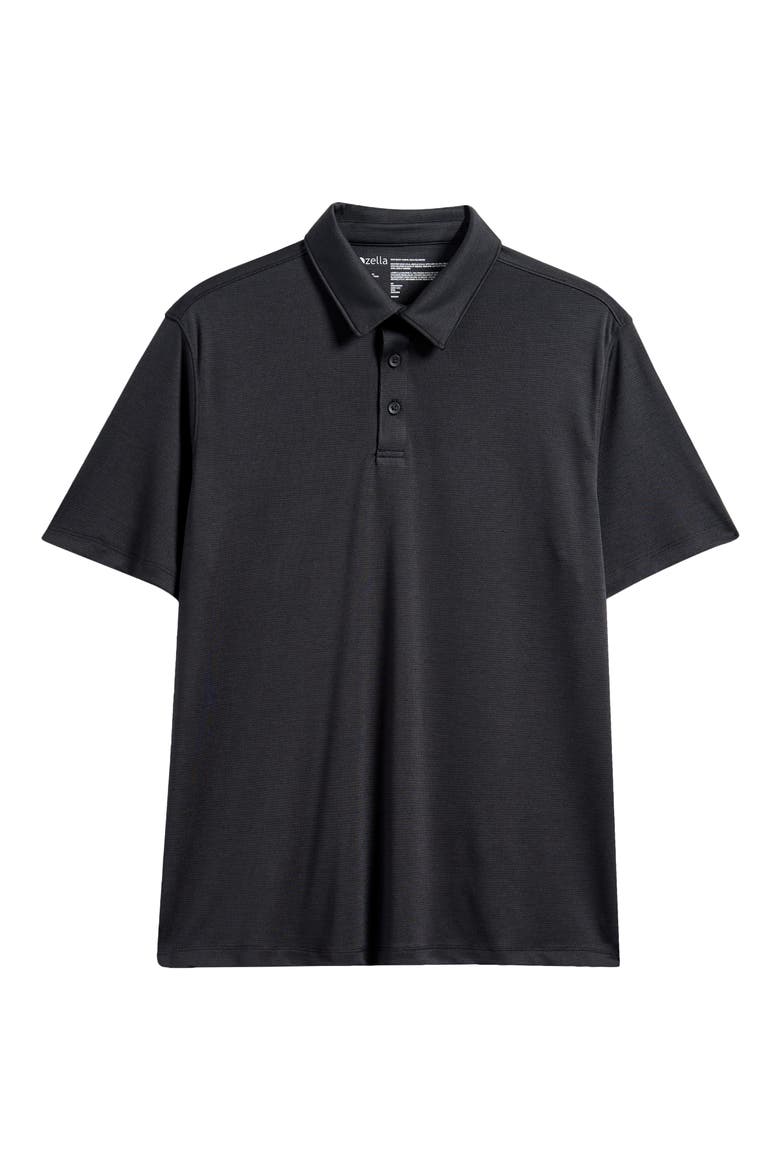 Course Polo, Alternate, color, BLACK CAVIAR