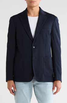 Mélange Knit Sport Coat