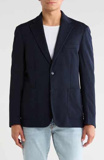 Mélange Knit Sport Coat