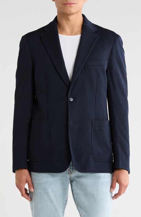 Mélange Knit Sport Coat