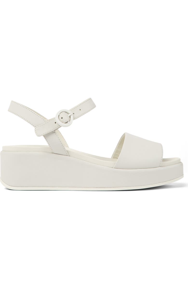 Camper Misia Platform Wedge Sandal, Alternate, color,