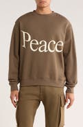 Museum of Peace & Quiet Jumbo Wordmark Cotton Fleece Crewneck Sweatshirt