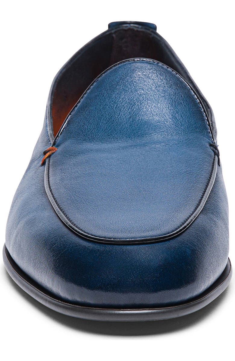 Santoni Vibe Loafer, Alternate, color, Blue