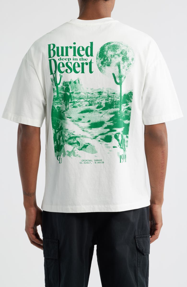 CRIMINAL DAMAGE Buried Deep Graphic T-Shirt, Alternate, color, 