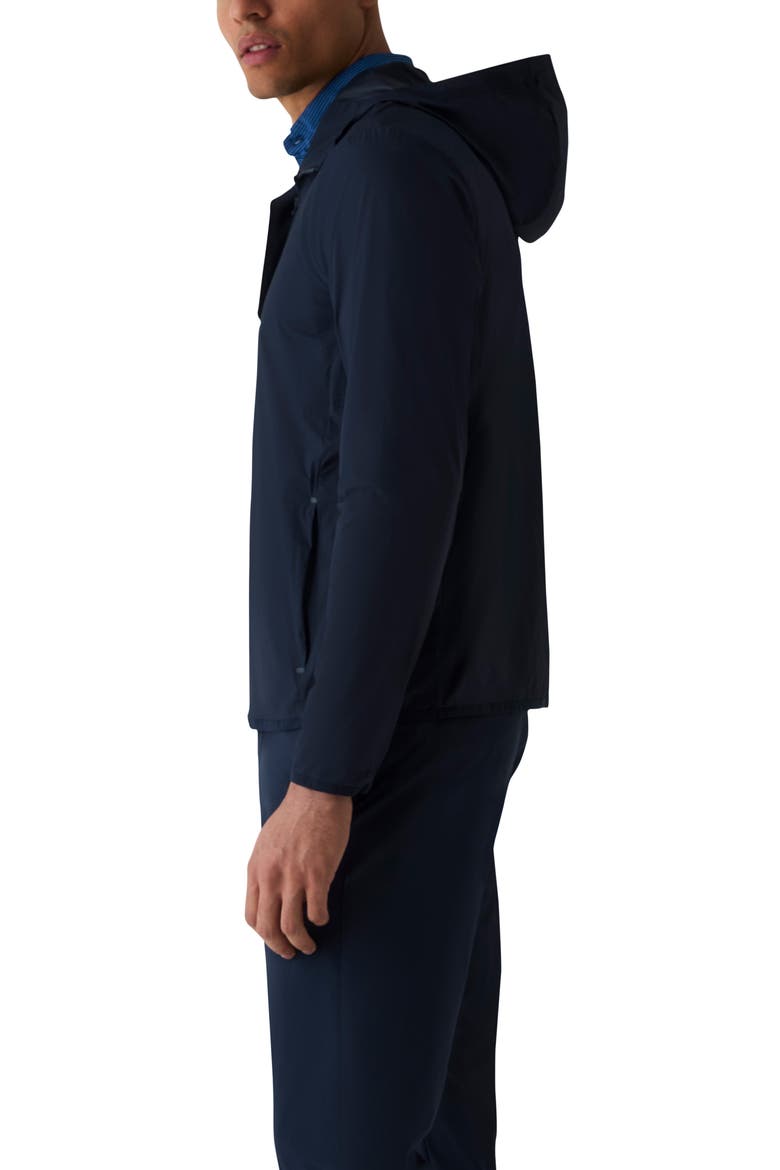 Newago Water Resistant Hooded Golf Jacket, Alternate, color, MALTESE BLUE