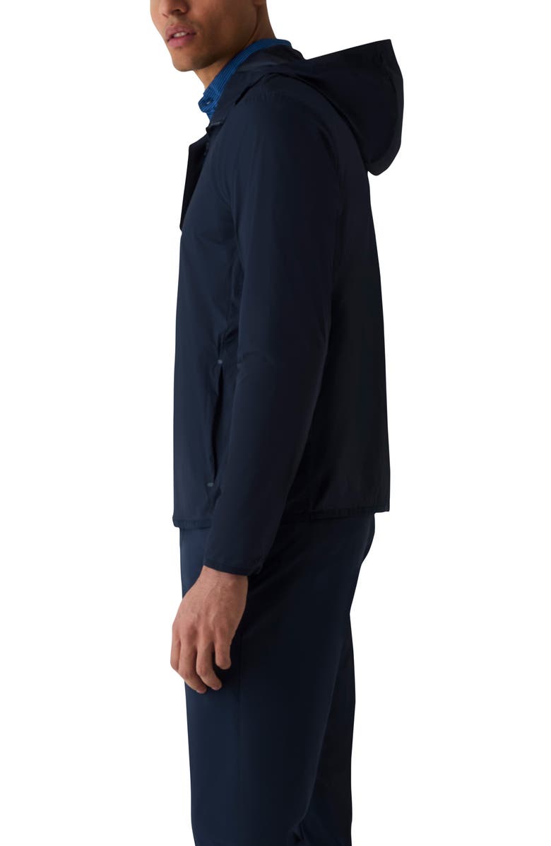 Greyson Newago Water Resistant Hooded Golf Jacket, Alternate, color, Maltese Blue