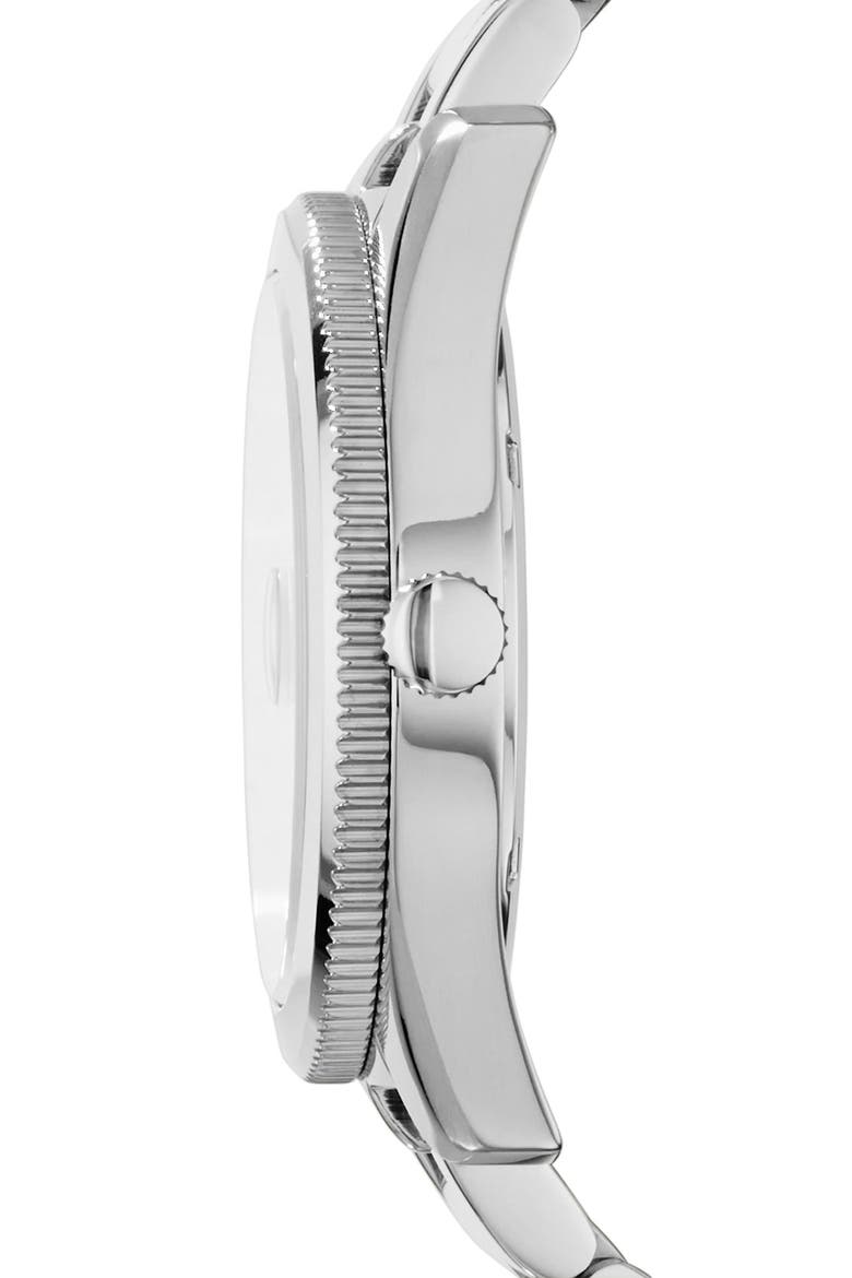Perfect Boyfriend Bracelet Watch, 39mm, Alternate, color, SILVER