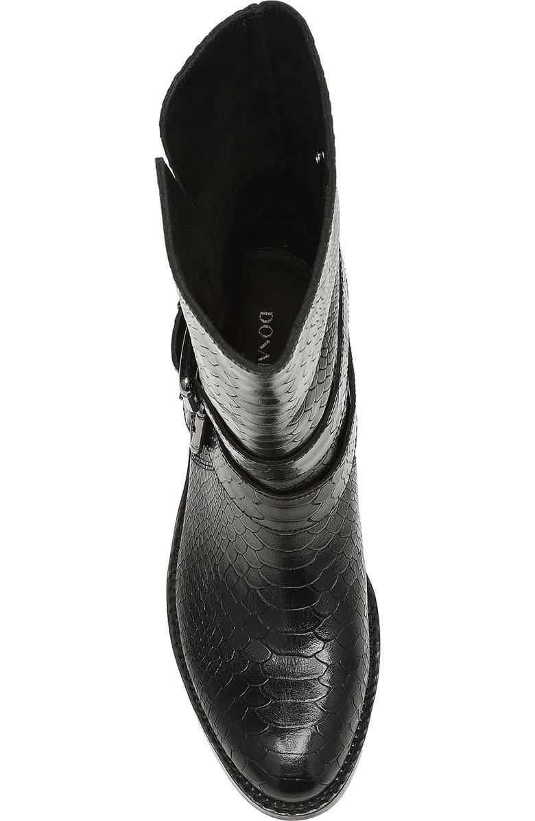 Donald Pliner Saraya Snakeskin Embossed Bootie, Alternate, color,