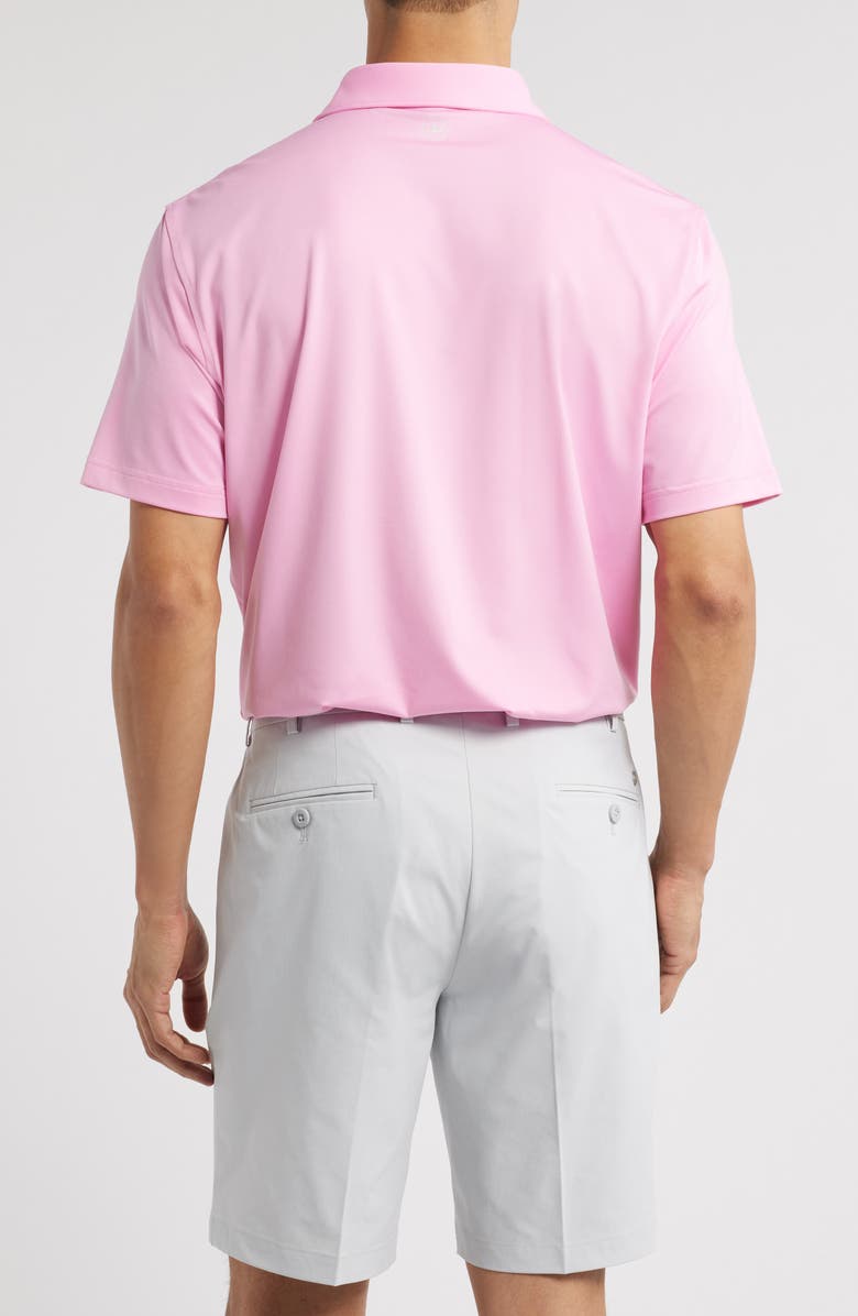 Peter Millar Crown Sport Summer Comfort Solid Performance Jersey Polo, Alternate, color, Pink Vale