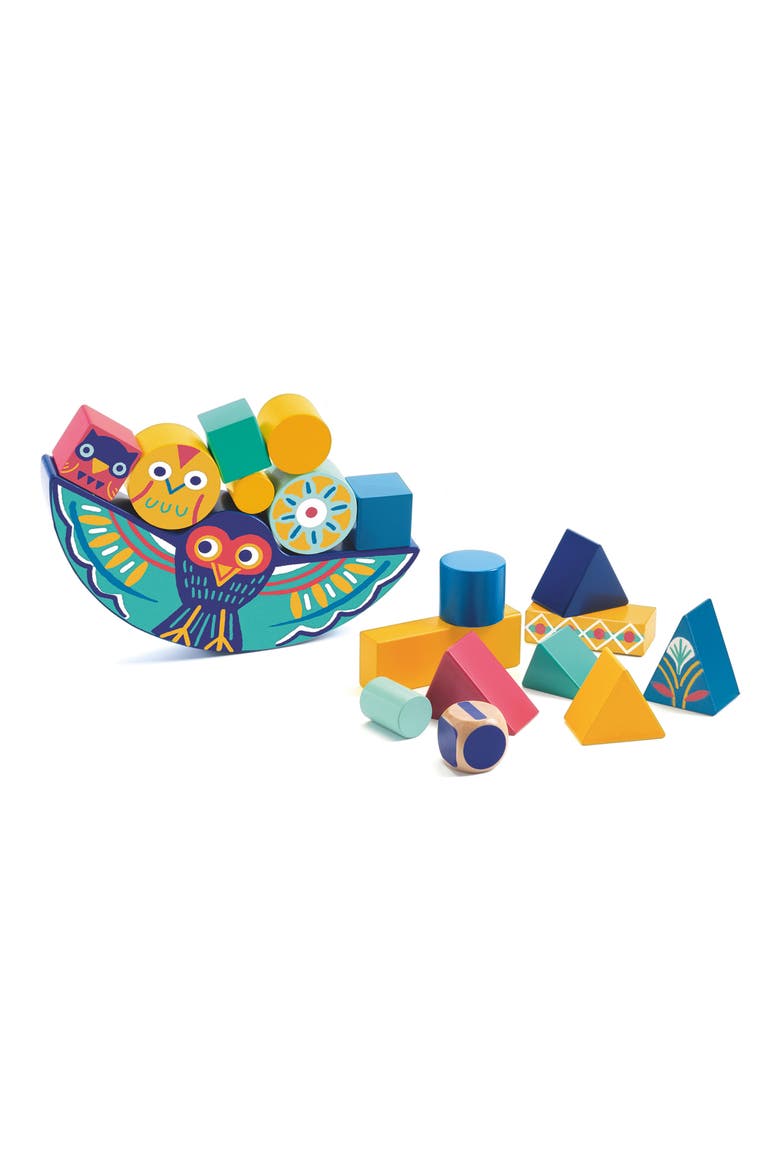 Stacking Wooden Blocks Toy Game, Main, color, MULTI
