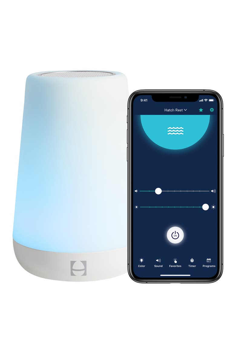 Rest Sound, Night Light & Time to Rise Machine, Main, color, WHITE