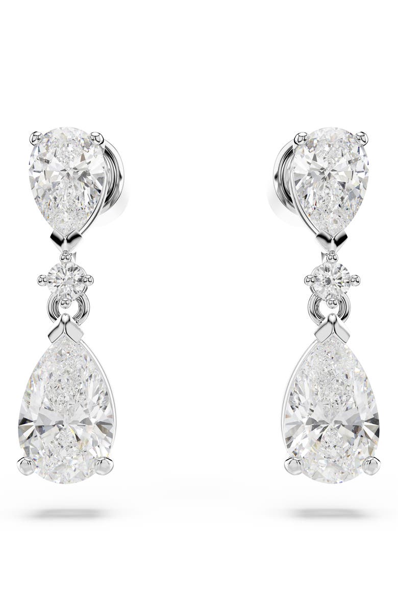 Swarovski Mesmera Crystal Necklace & Earrings Set, Alternate, color, White