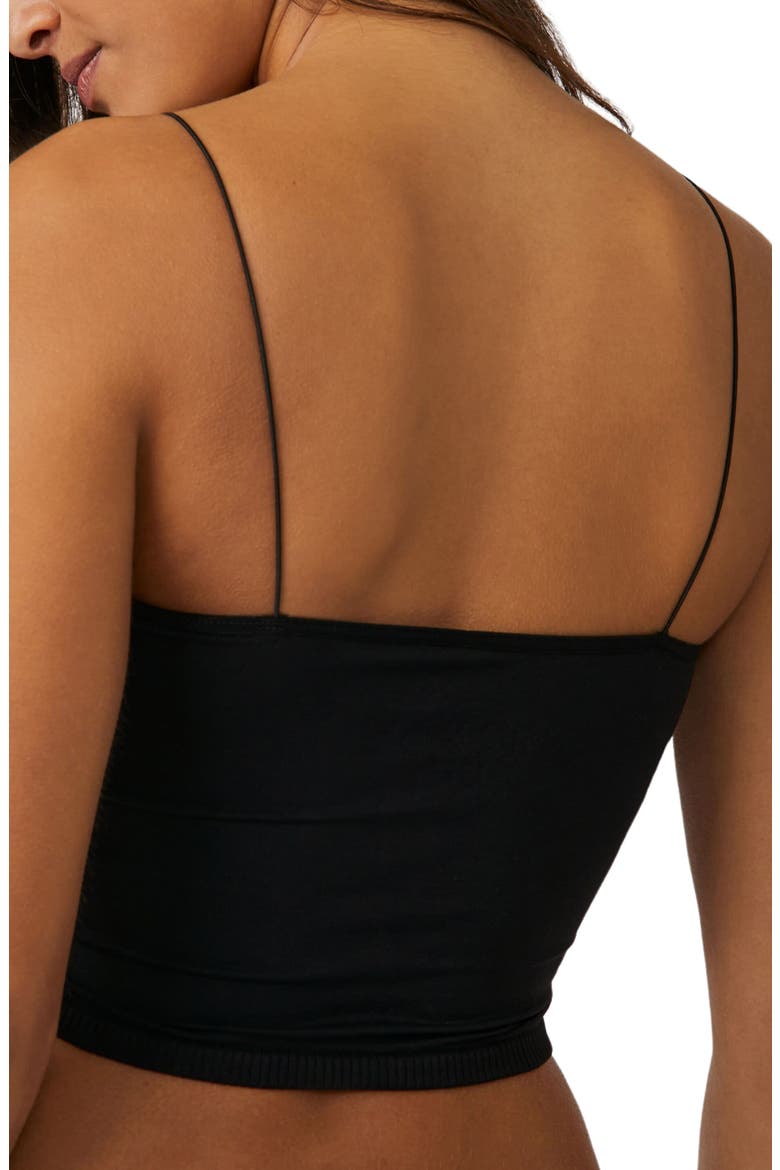 Intimately FP Crop Camisole, Alternate, color, BLACK