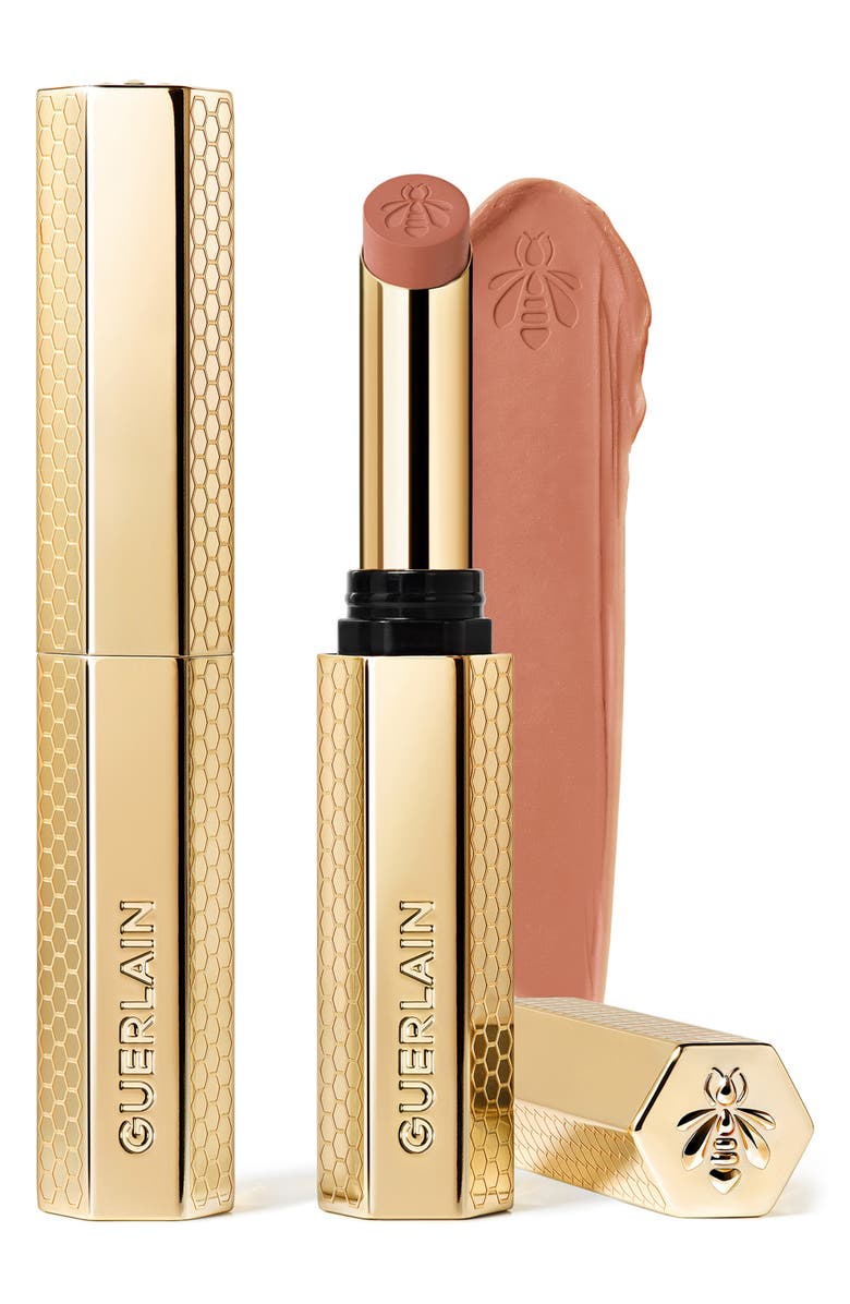 Guerlain KISS KISS Honey-Infused Refillable Lipstick, Main, color, 134 Radiant Jasmine
