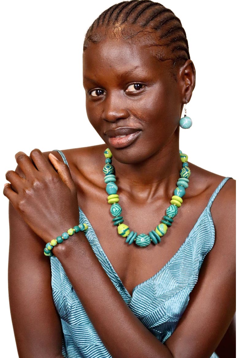Tsavo Collection - Dreamscape Amulet - 18'', Alternate, color, Multi