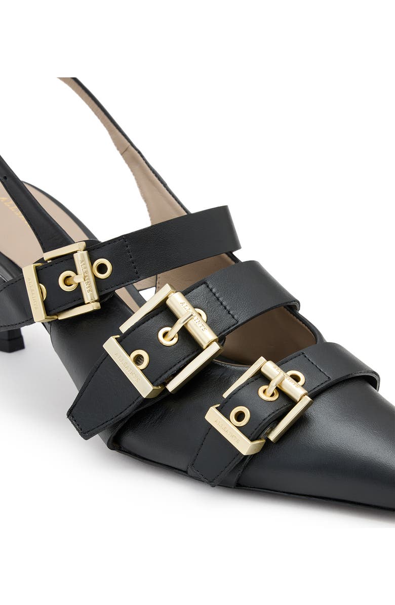 AllSaints Vivian Slingback Pointed Toe Pump, Alternate, color,
