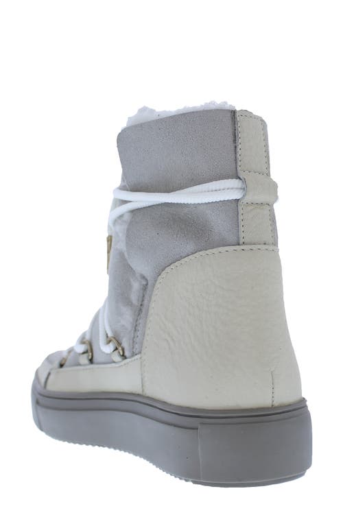 Blackstone Ul87 Genuine Shearling Lined Boot In Gray