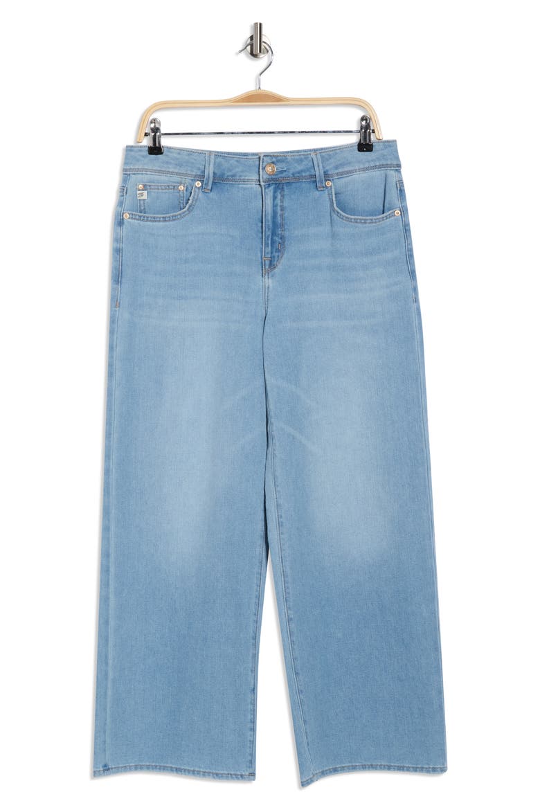 Featherweight Wide Leg Jeans, Alternate, color, MARTINIQUE