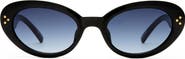 Le Specs Tootsie 53mm Cat Eye Sunglasses