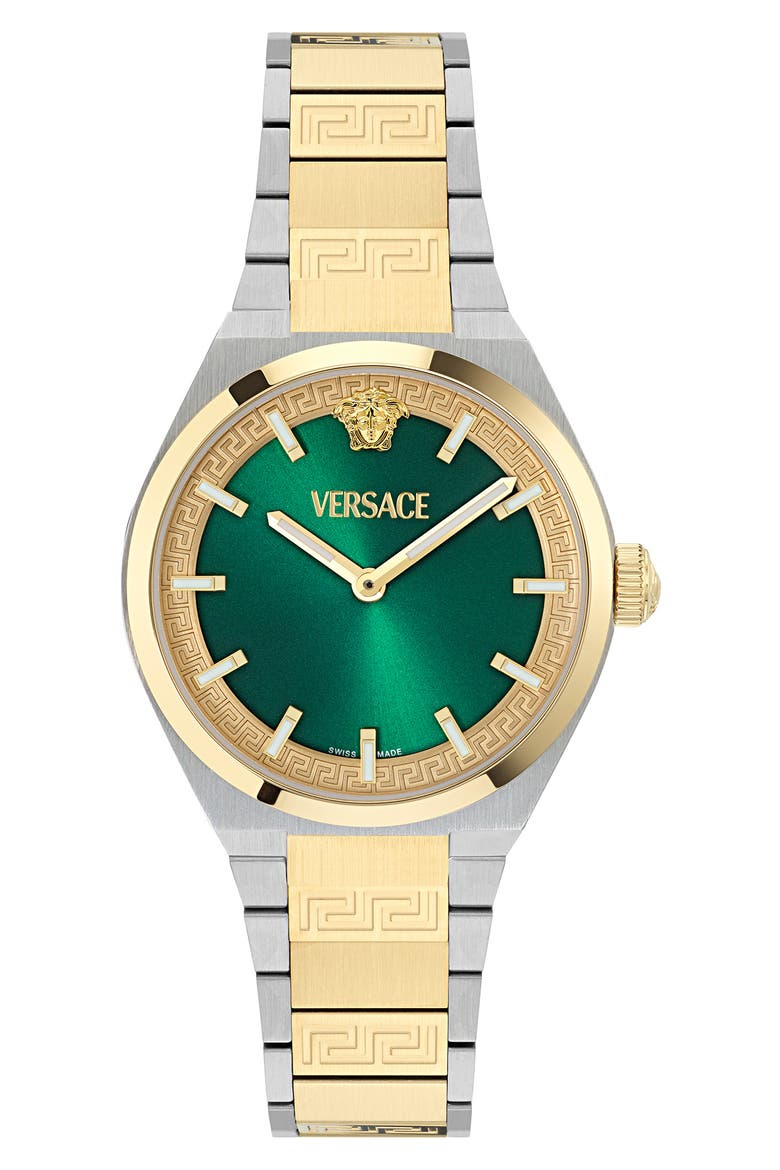 V-Auria Two-Tone Bracelet Watch, 35mm, Main, color, TWO TONE