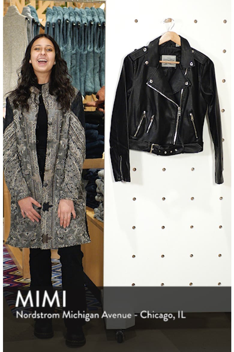 Levi's® Faux Leather Fashion Belted Moto Jacket video