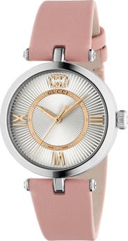 Gucci Model 2000 Leather Strap Watch, 30.5mm