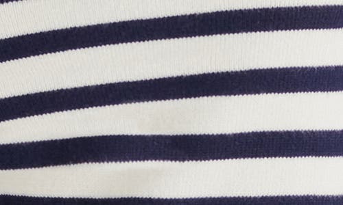 Steve Madden Tomas Crewneck Sweater In Ivory Stripe