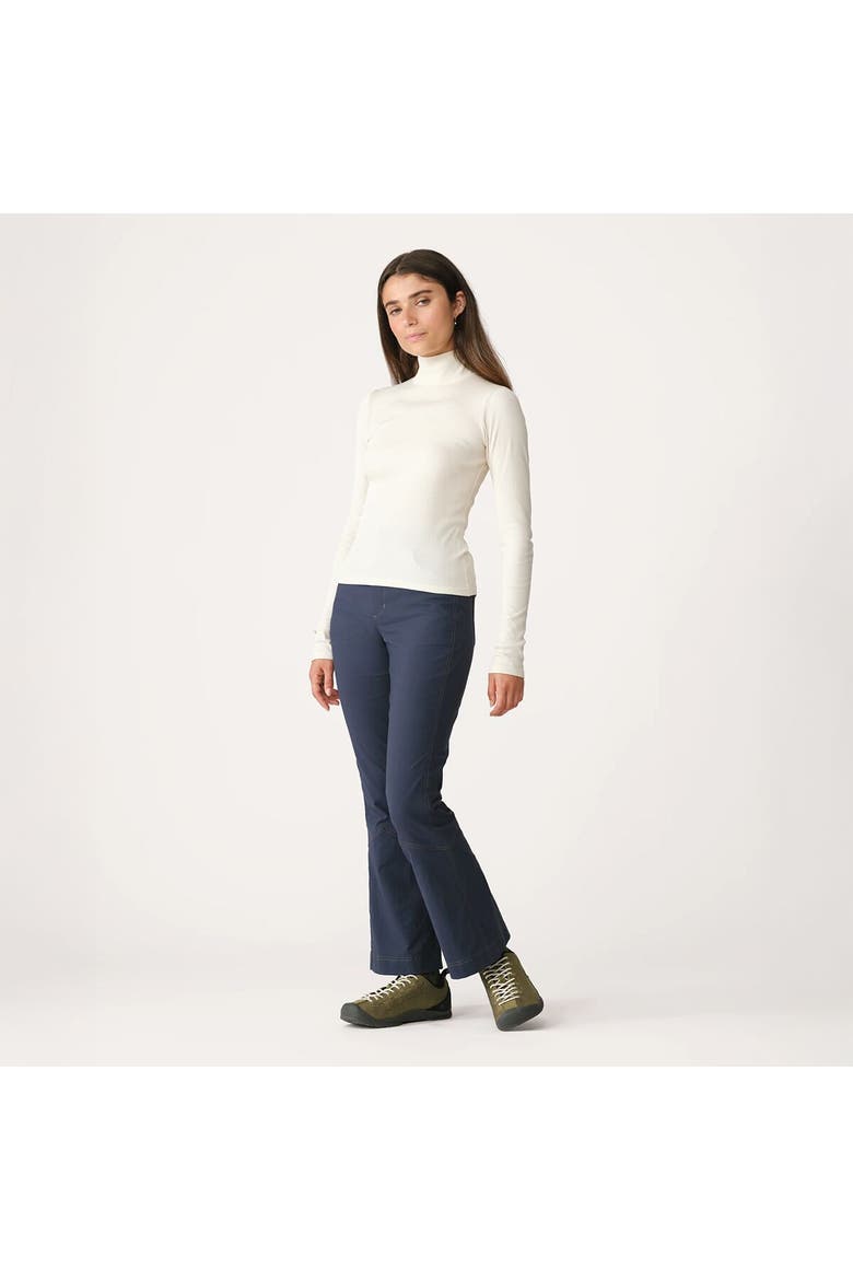 Ribbed Merino Turtleneck 02 - Women's, Alternate, color, Betula