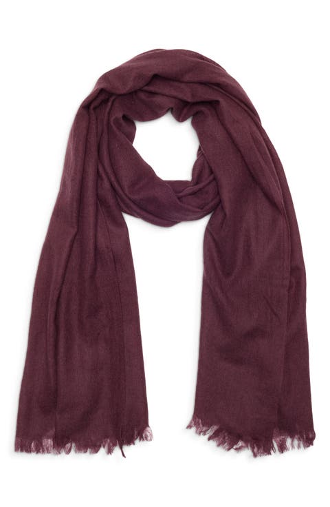 Textured Cashmere Scarf