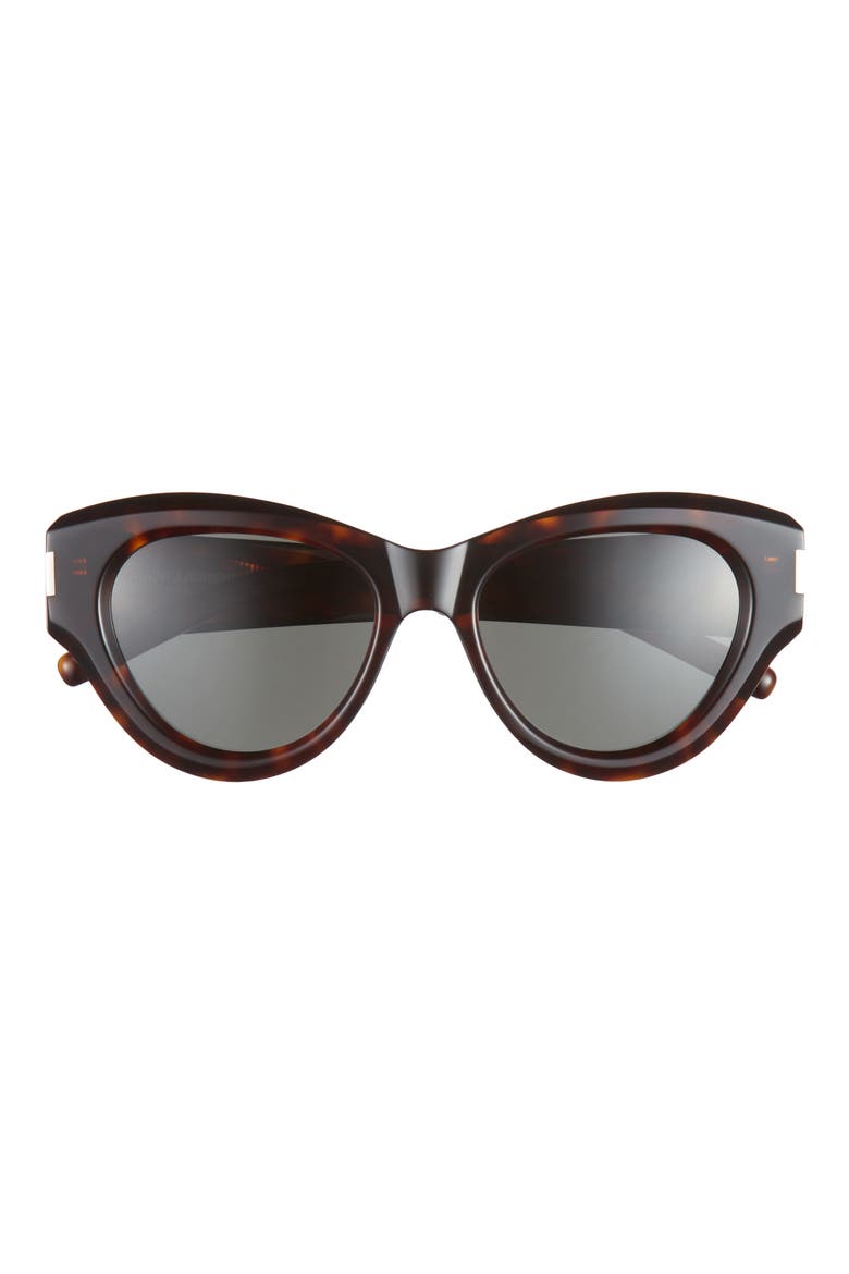 51mm Cat Eye Sunglasses, Main, color, HAVANA HAVANA GREY