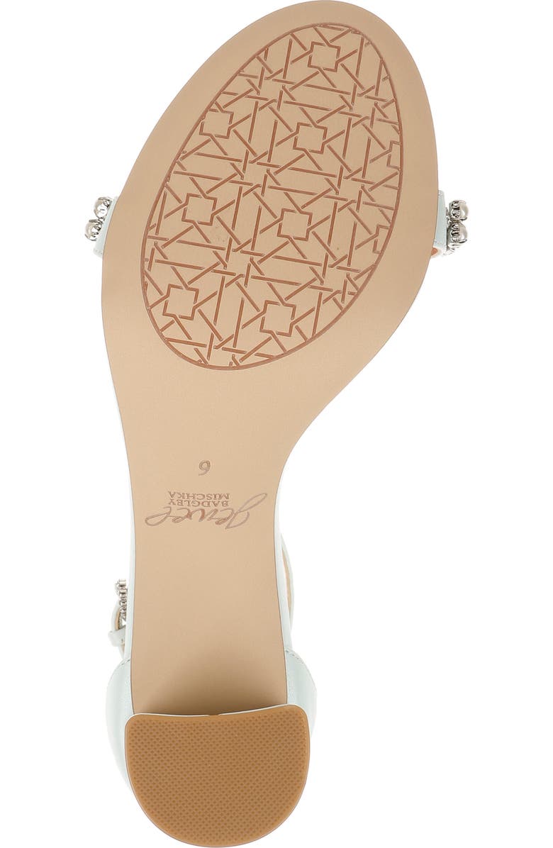 Jewel Badgley Mischka Daylann Ankle Strap Sandal, Alternate, color, Pale Blue