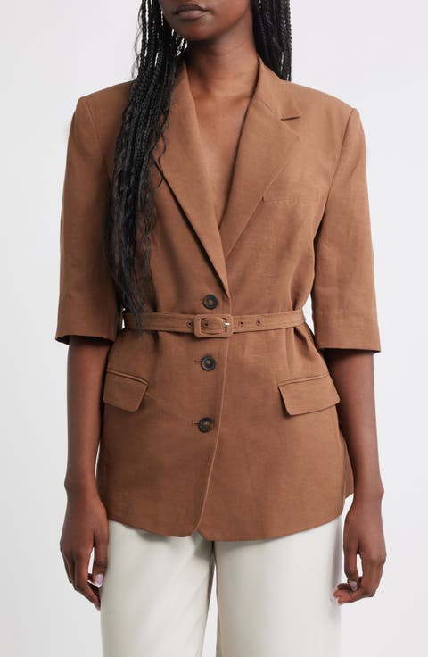 Women's Short Sleeve Blazers | Nordstrom