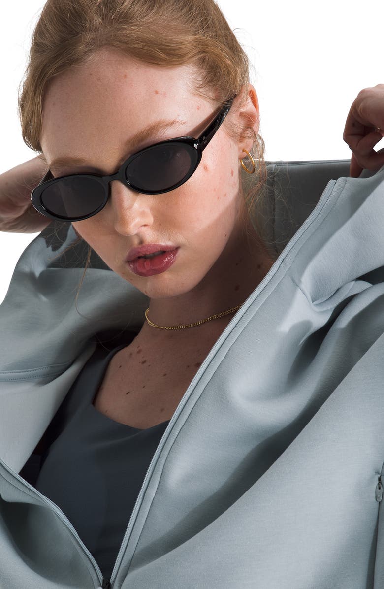 The North Face Jaida Full Zip Hooded Jacket, Alternate, color, Frost Grey