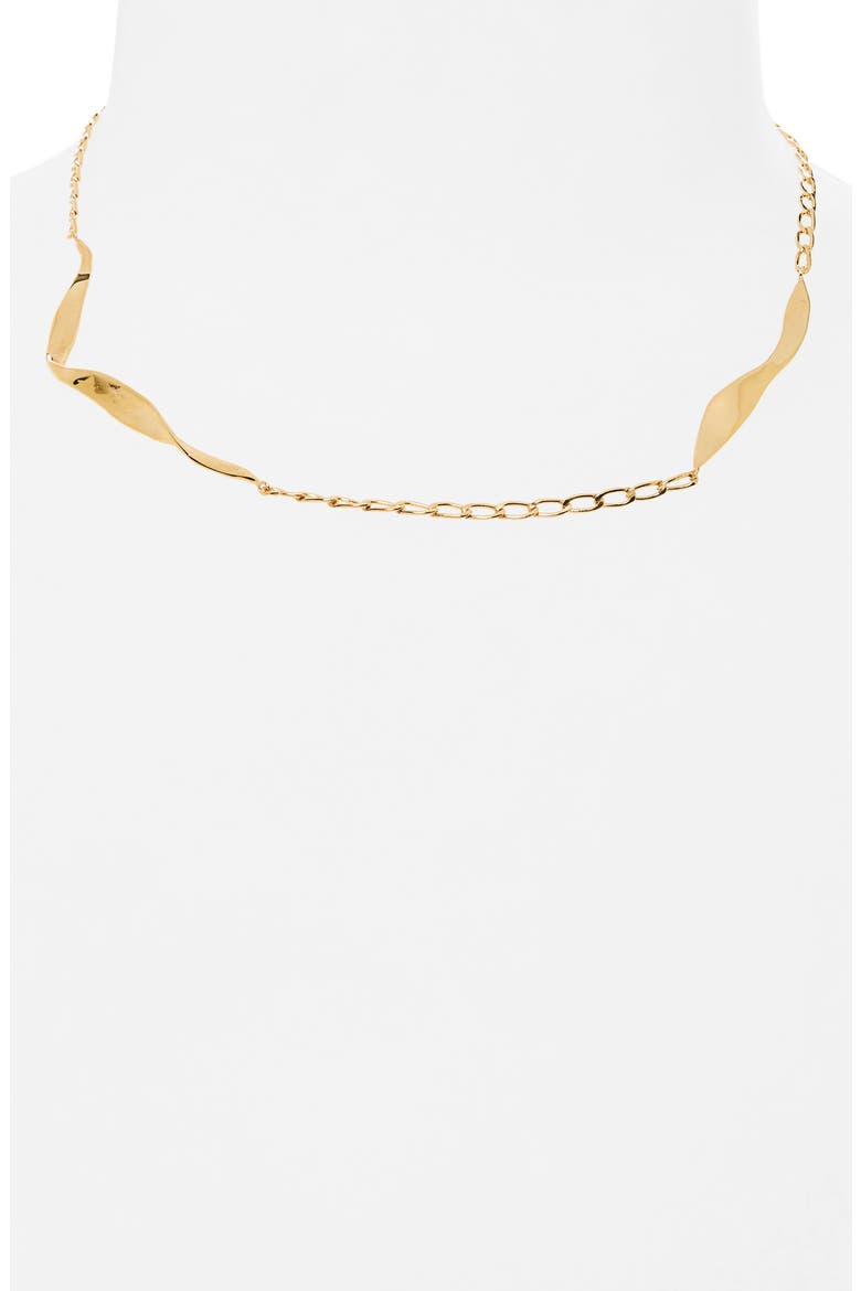 Blade Necklace, Alternate, color, GOLD