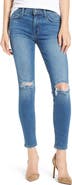 Current/Elliott The Stiletto Ripped Skinny Jeans