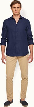 Orlebar Brown Fallon Stretch-Cotton Tailored Fit Stretch-Cotton Chinos