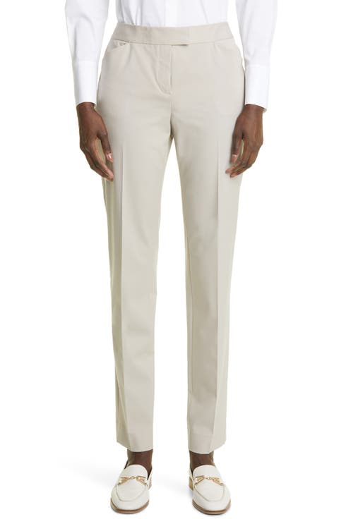 Irving Skinny Stretch Wool Pants