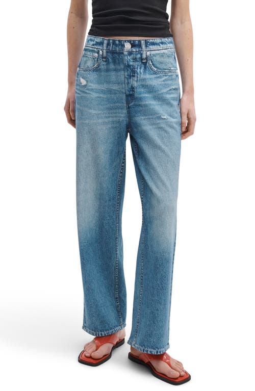 rag & bone Miramar Wide Leg Pull On Pants in Minetta at Nordstrom, Size X-Large