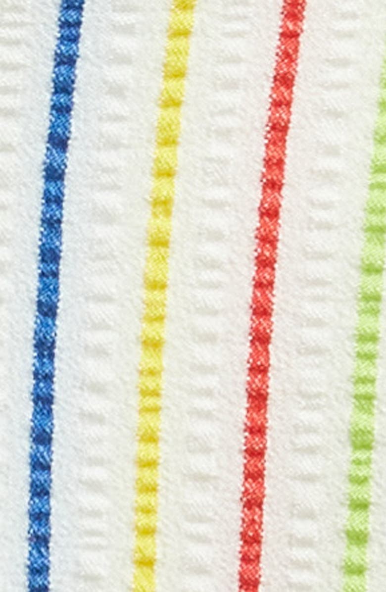 Vitamin A<sup>®</sup> Lou Gignham Side Tie Bikini Bottoms, Alternate, color, Retro Stripe