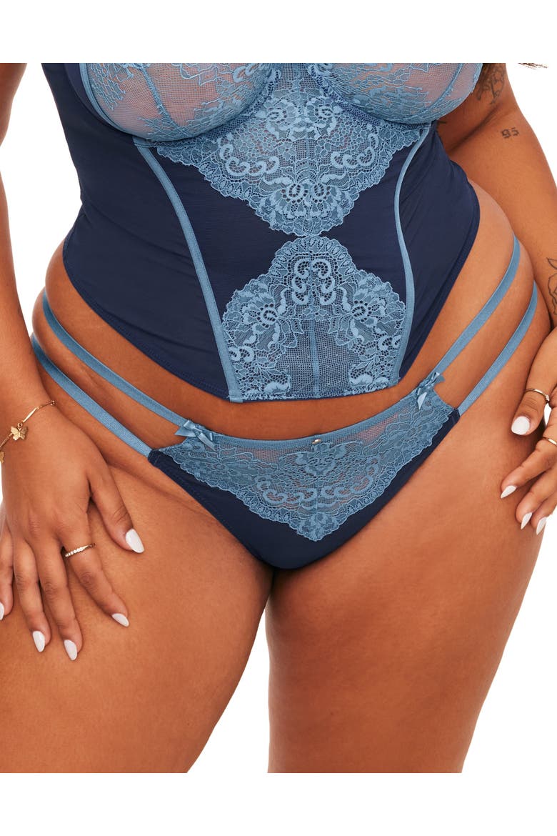 Liv Brazilian Panties, Main, color, Dark blue