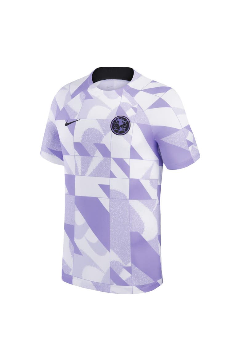 Men's Nike White Club America 2023/24 Third Academy Pro Pre-Match Top, Alternate, color, White