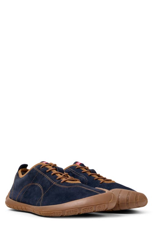 Camper Leather Lace-up Trainers In Blue