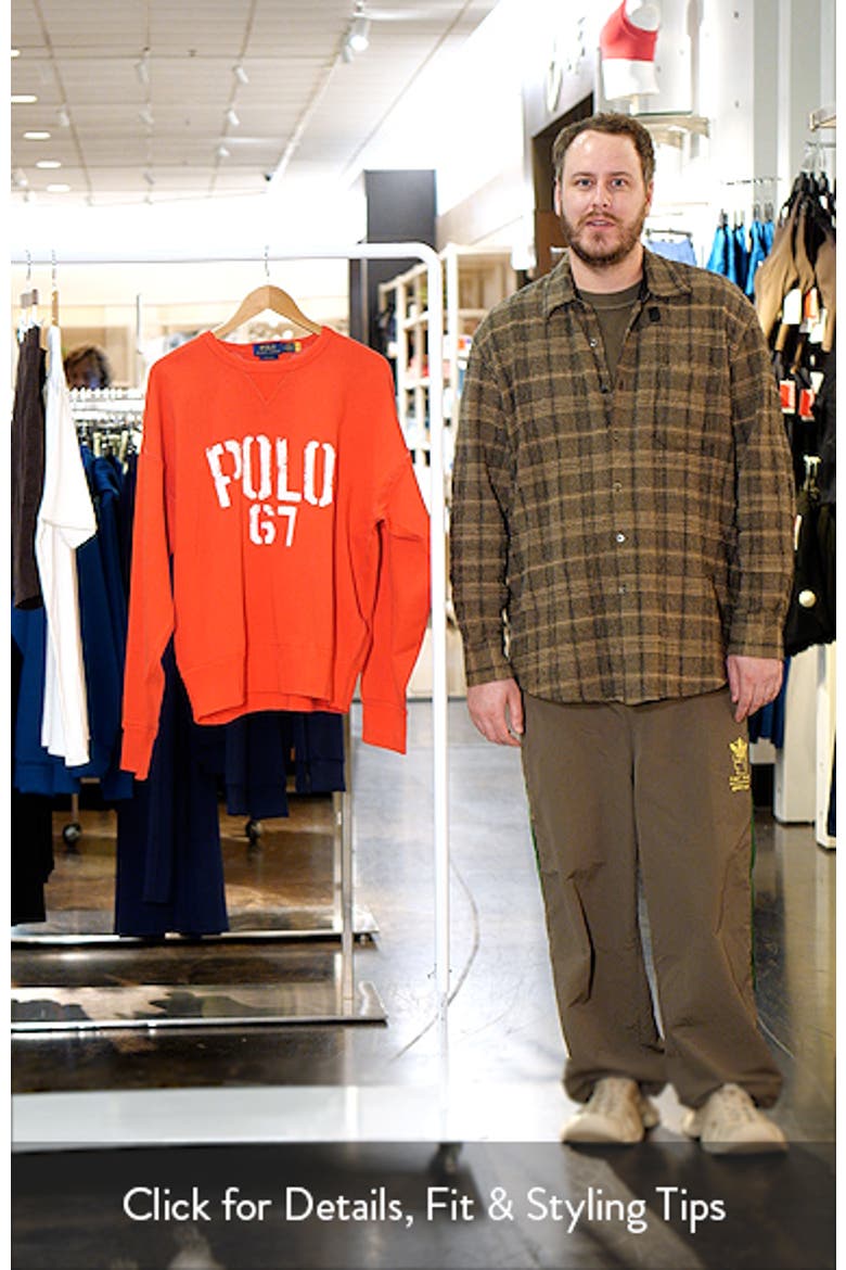 Vintage Fit Fleece Crewneck Sweatshirt video