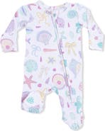 Angel Dear Beach Days Zip Footie
