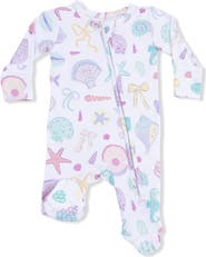 Angel Dear Beach Days Zip Footie