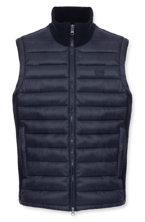 VINCE Men’s Sleeveless Gray Wool Blend Puffer Vest popular LARGE