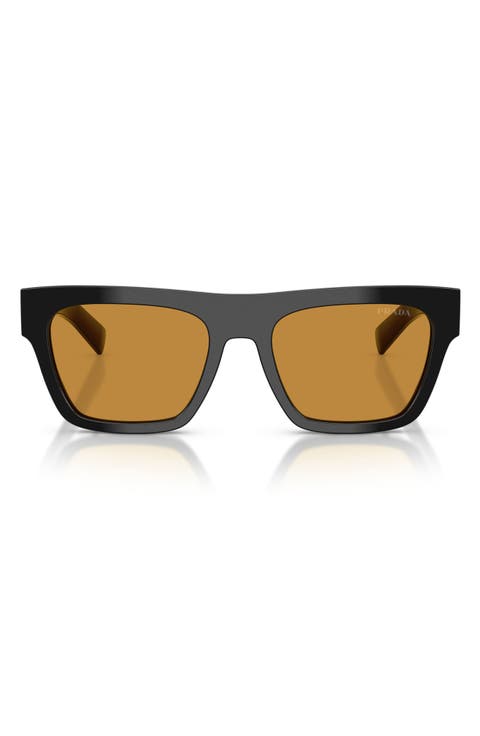 55mm Rectangular Sunglasses